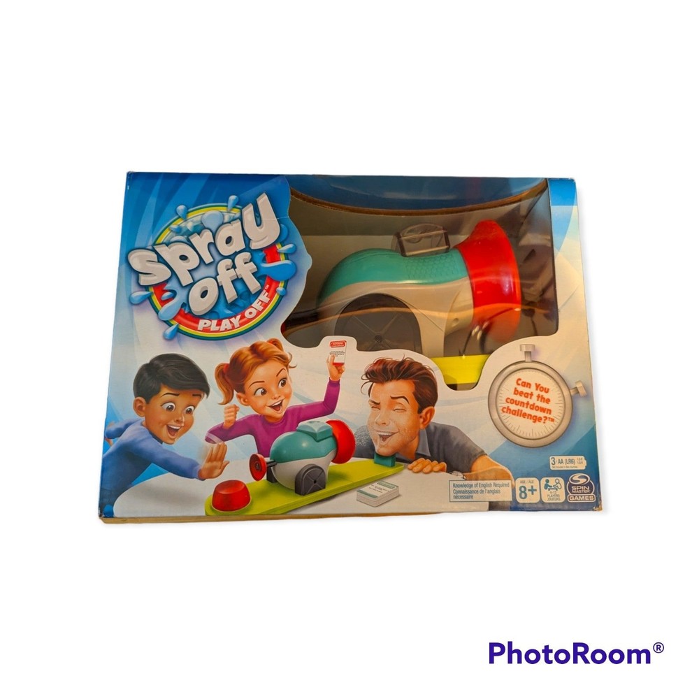 Spray Off Play Off Board Game